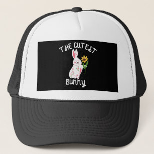 The Cutest Bunny Trucker Hat