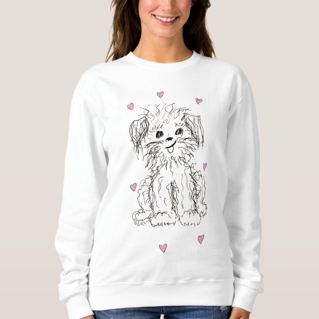 The Cutest Doggy in the World Sweatshirt (Front)