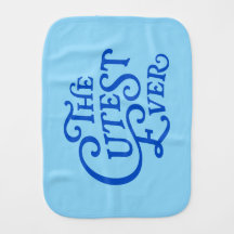 The Cutest Ever Baby Burp Cloth