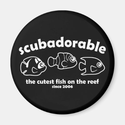 The Cutest Fish on the Reef Magnet