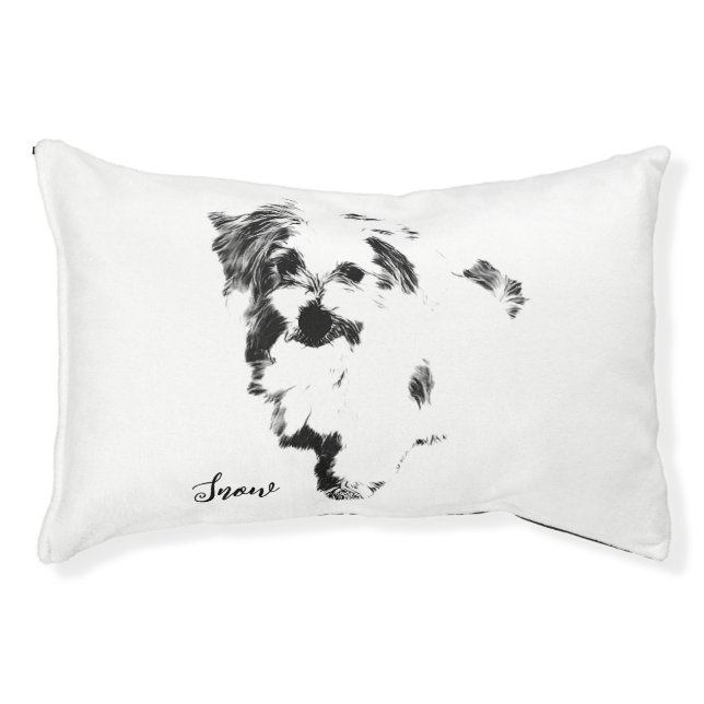 The Cutest Maltese Dog Ever Pet Bed (Front)