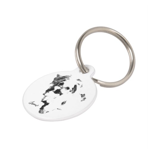 The Cutest Maltese Dog Ever Pet ID Tag