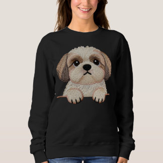 The Cutest Shih Tzu Puppy in the World Sweatshirt