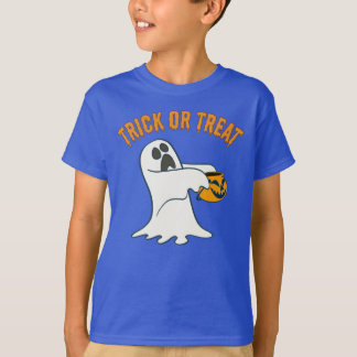 The Cutest Trick-or-Treat Ghost For Halloween T-Shirt