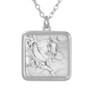 The Cutter Silver Plated Necklace