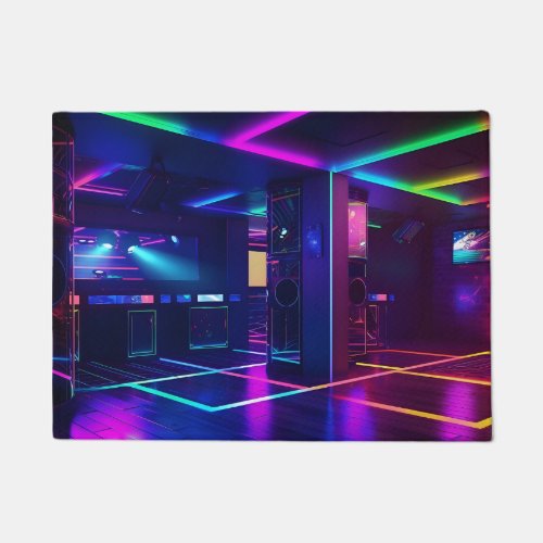 The cyber disco doormat