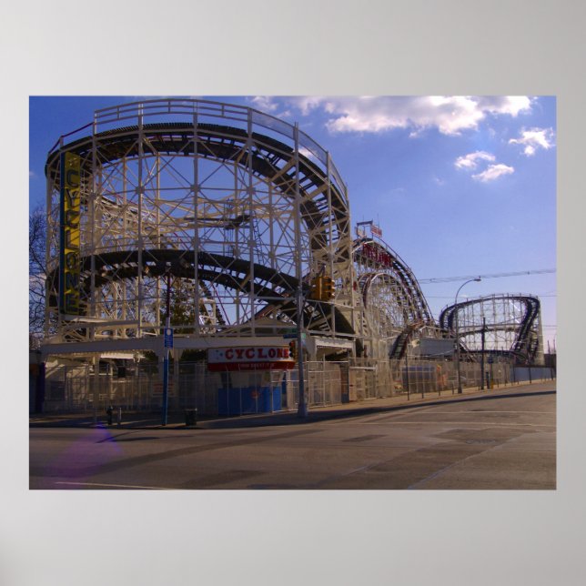 "The Cyclone In Hibernation" Poster (Front)