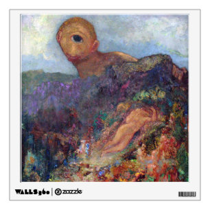 The Cyclops, Redon, 1898-1900 Wall Decal