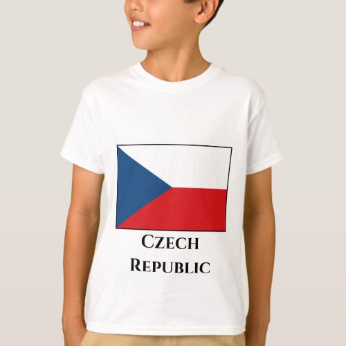 The Czech Republic Flag T_Shirt