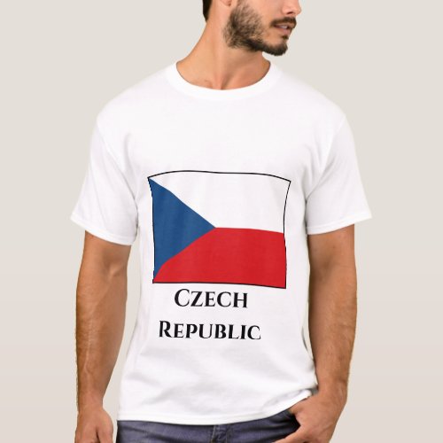 The Czech Republic Flag T_Shirt