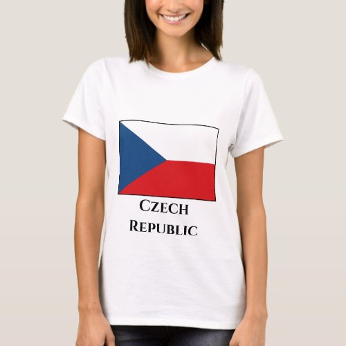 The Czech Republic Flag T_Shirt
