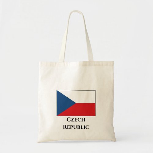 The Czech Republic Flag Tote Bag