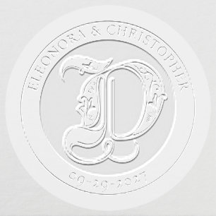 The D Monogram Embosser – A Wedding Signature