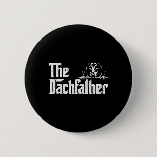 The Dachshund Fathers Day Dogfather Gifts Wiener D Button