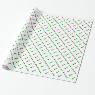 The Dachshund for Christmas Wrapping Paper