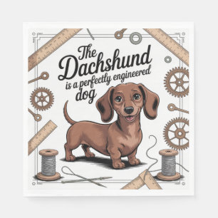 The Dachshund Is A Perfectly Engineered Dog Napkins