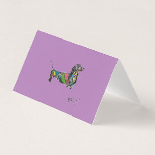 The Dachshund Magnetic Card
