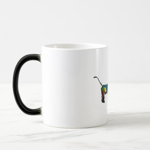 The Dachshund Morphing Mug