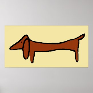 The Dachshund Poster