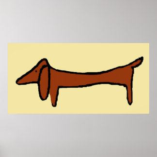 The Dachshund Poster