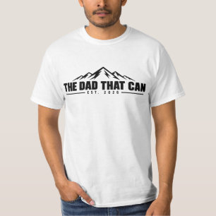 The Dad That Can - Front and back logo T-Shirt
