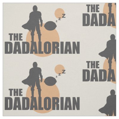 The Dadalorian &amp; Sleeping Grogu Fabric