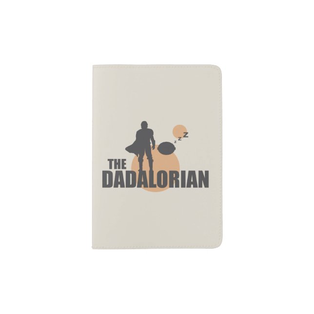 The Dadalorian & Sleeping Grogu Passport Holder (Front)
