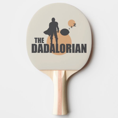 The Dadalorian  Sleeping Grogu Ping Pong Paddle