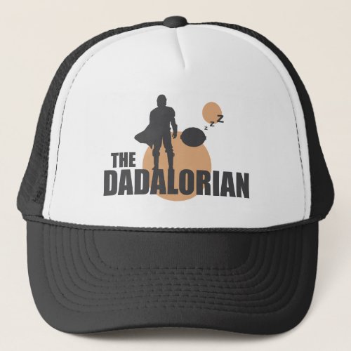 The Dadalorian  Sleeping Grogu Trucker Hat