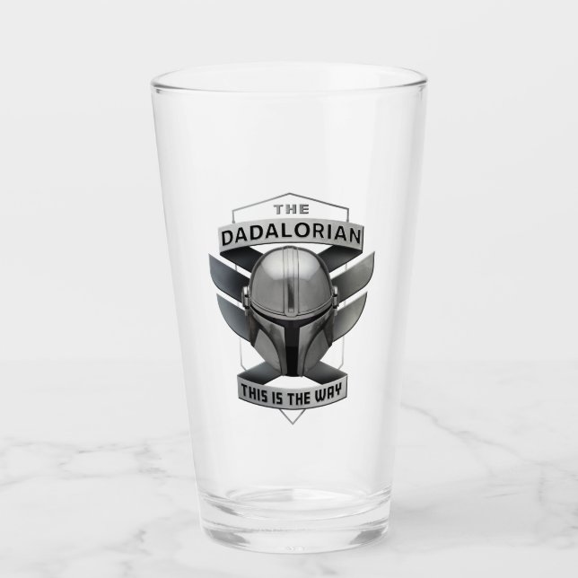 The Dadalorian - This Is The Way Glass (Front)