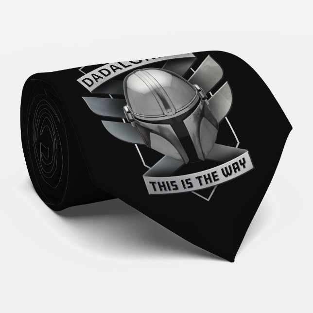 The Dadalorian - This Is The Way Neck Tie (Rolled)