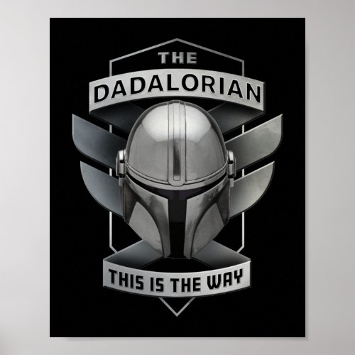 The Dadalorian _ This Is The Way Poster