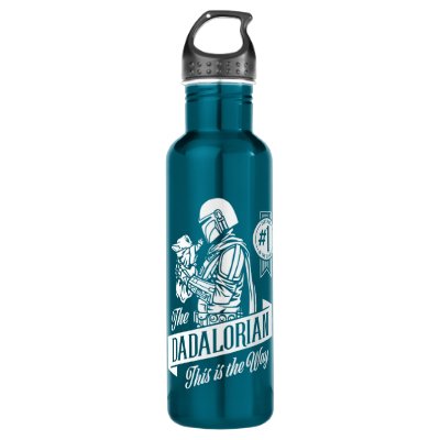The Dadalorian This is the Way Stainless Steel Water Bottle