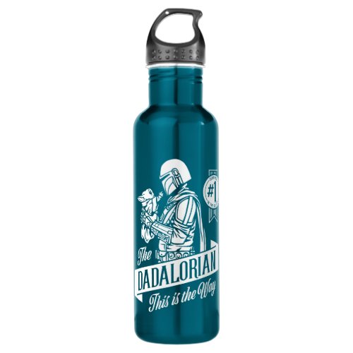 The Dadalorian This is the Way Stainless Steel Water Bottle