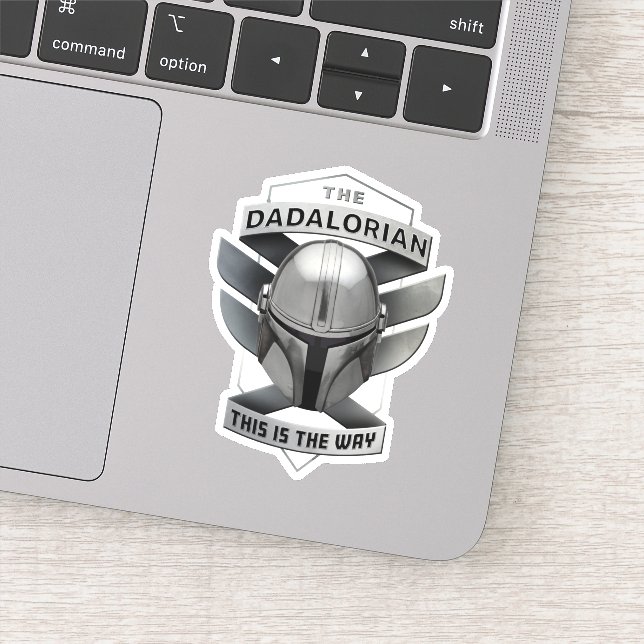 The Dadalorian - This Is The Way Sticker (Detail)