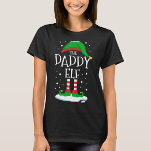 The Daddy Elf Christmas Family Matching Xmas Dad G T-Shirt