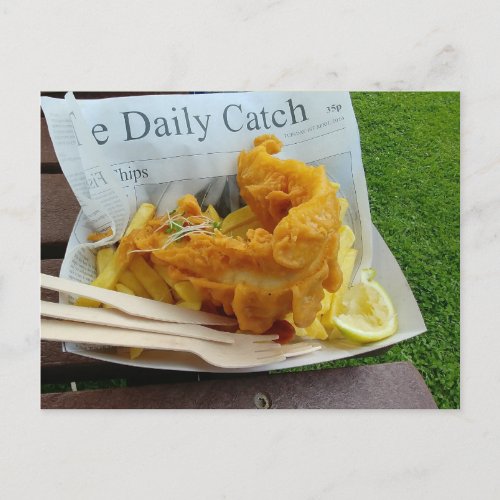 The Daily Catch Postcard