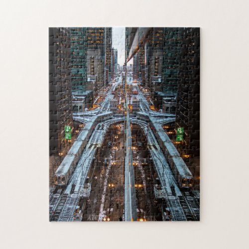 The Daily Jigsaw PuzzleSubway Train Jigsaw Puzzle