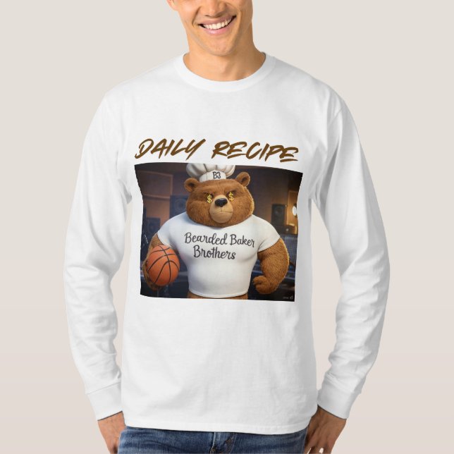 The Daily Recipe long sleeve T-Shirt (Front)