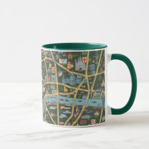 The Daily Telegraph Picture Map of London Mug