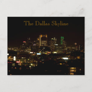 The Dallas Skyline Postcard