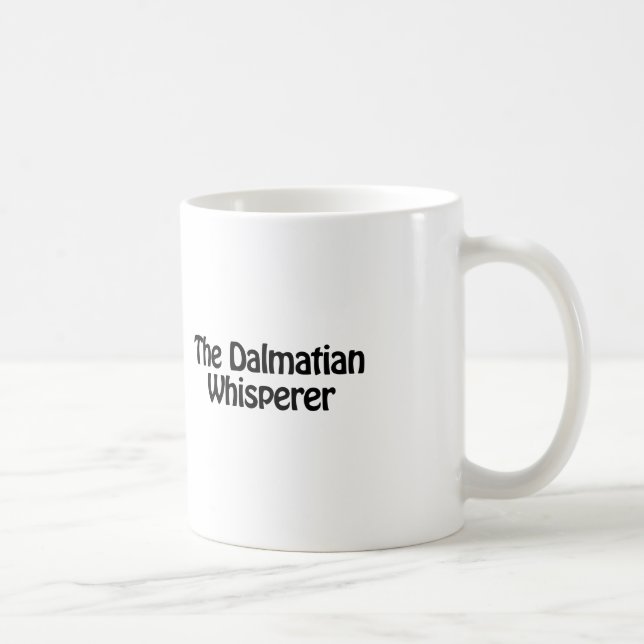 the dalmatian whisperer coffee mug (Right)