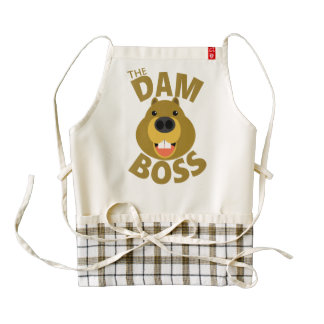 The Dam Boss Zazzle HEART Apron