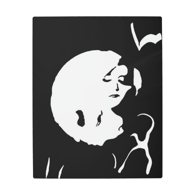 The Dame Metal Print (Front)