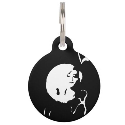 The Dame Pet ID Tag