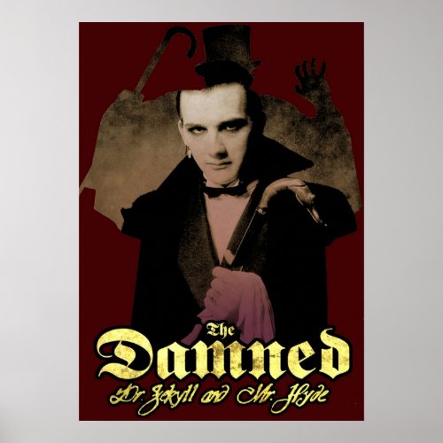 THE DAMNED Dr Jekyll and Mr Hyde Poster