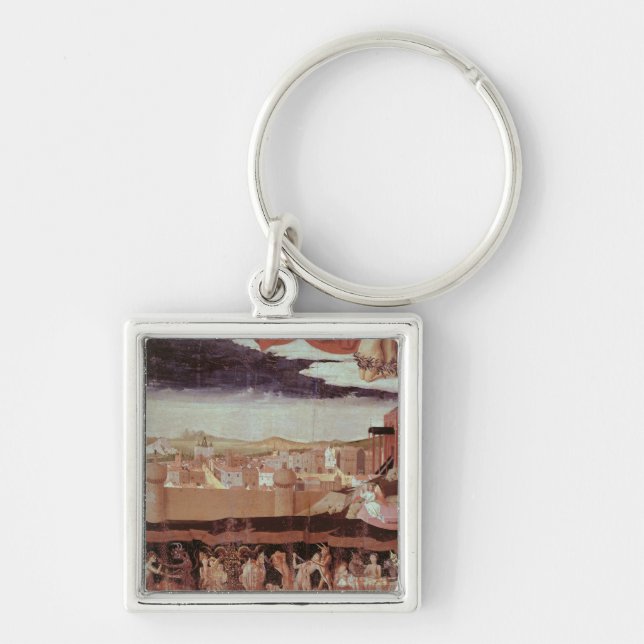 The Damned in Hell Keychain (Front)
