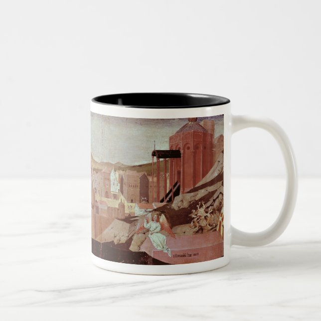 The Damned in Hell Two-Tone Coffee Mug (Right)