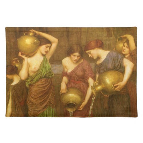 The Danaides by John William Waterhouse Cloth Placemat
