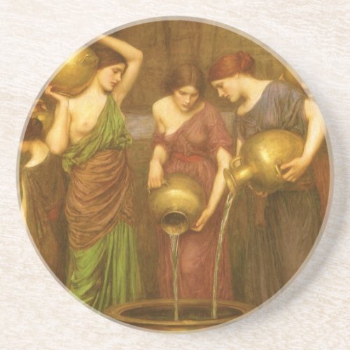 The Danaides by John William Waterhouse Coaster